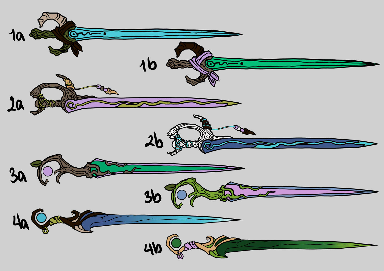 Colored Sketches Colored Sketches