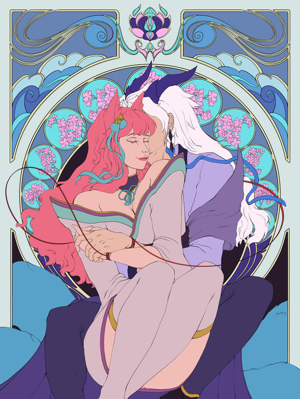 Ahri & Yone - Flats Ahri & Yone - Flats
